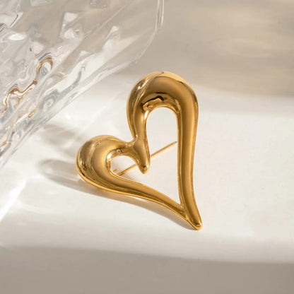 Heart Brooch