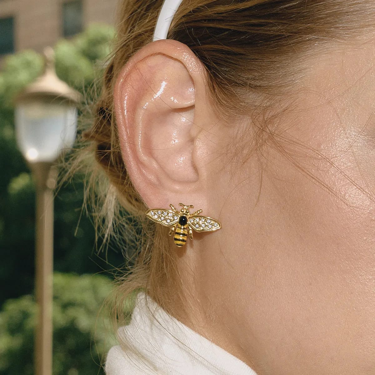 Honey Bee Earrings