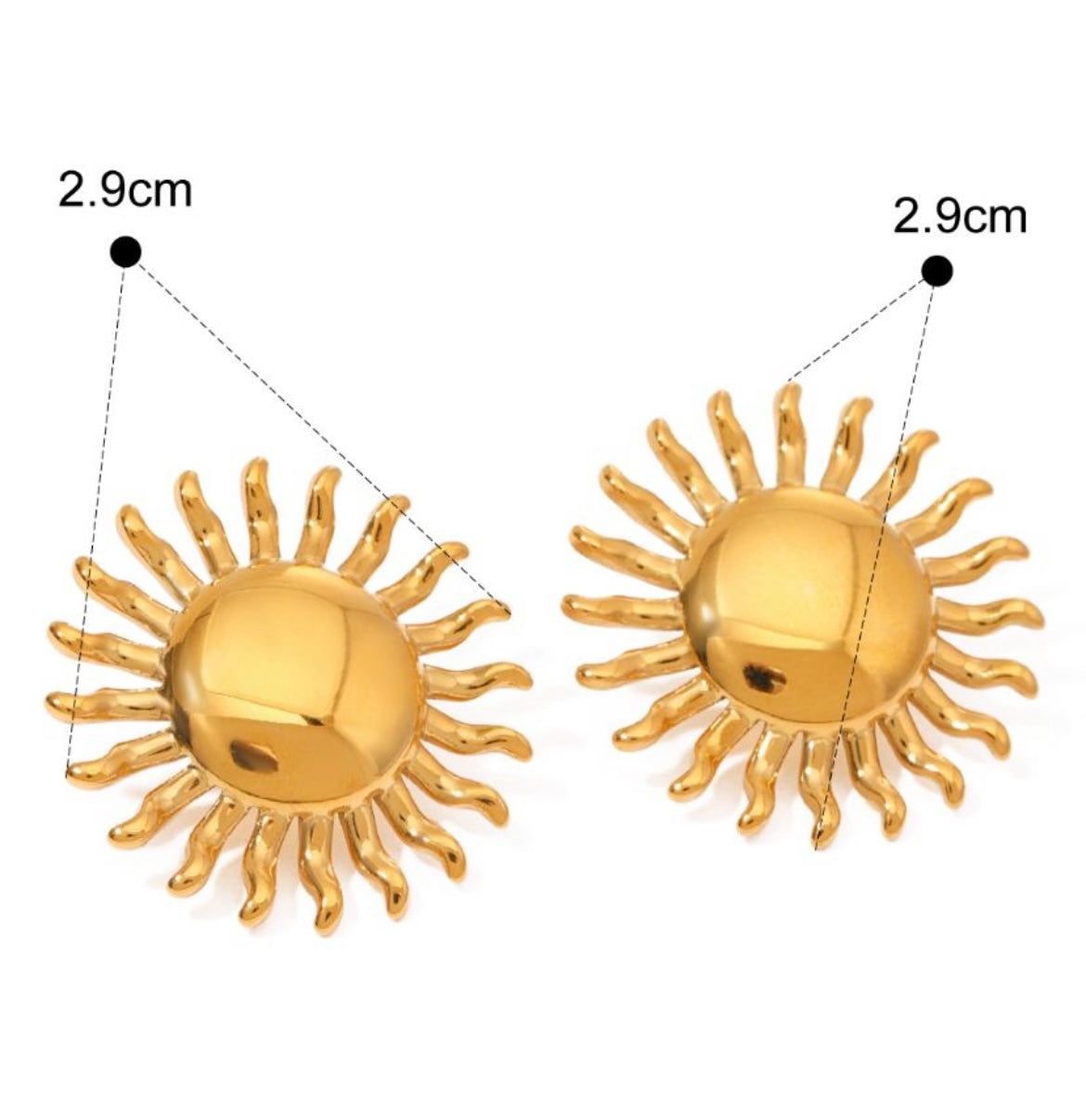 Sun Earrings