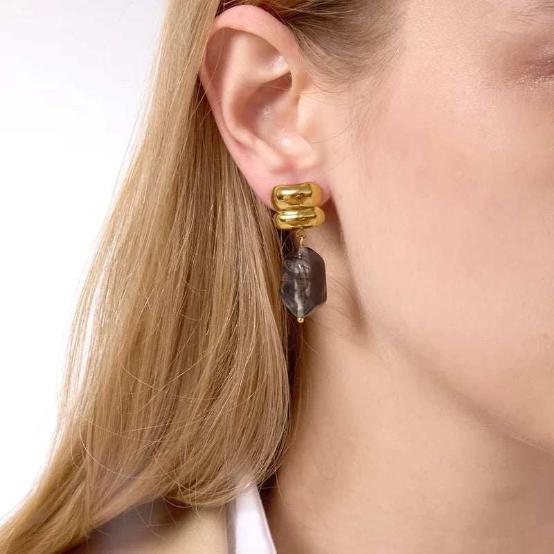 Pebble Earrings