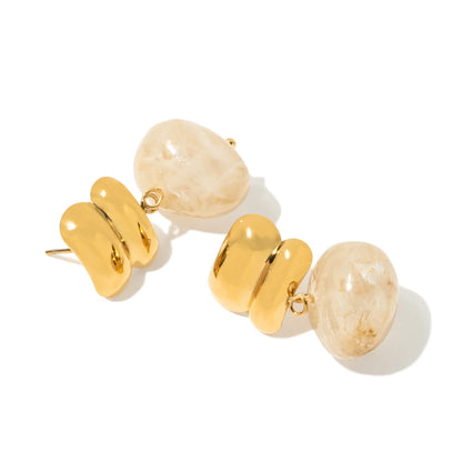 Pebble Earrings