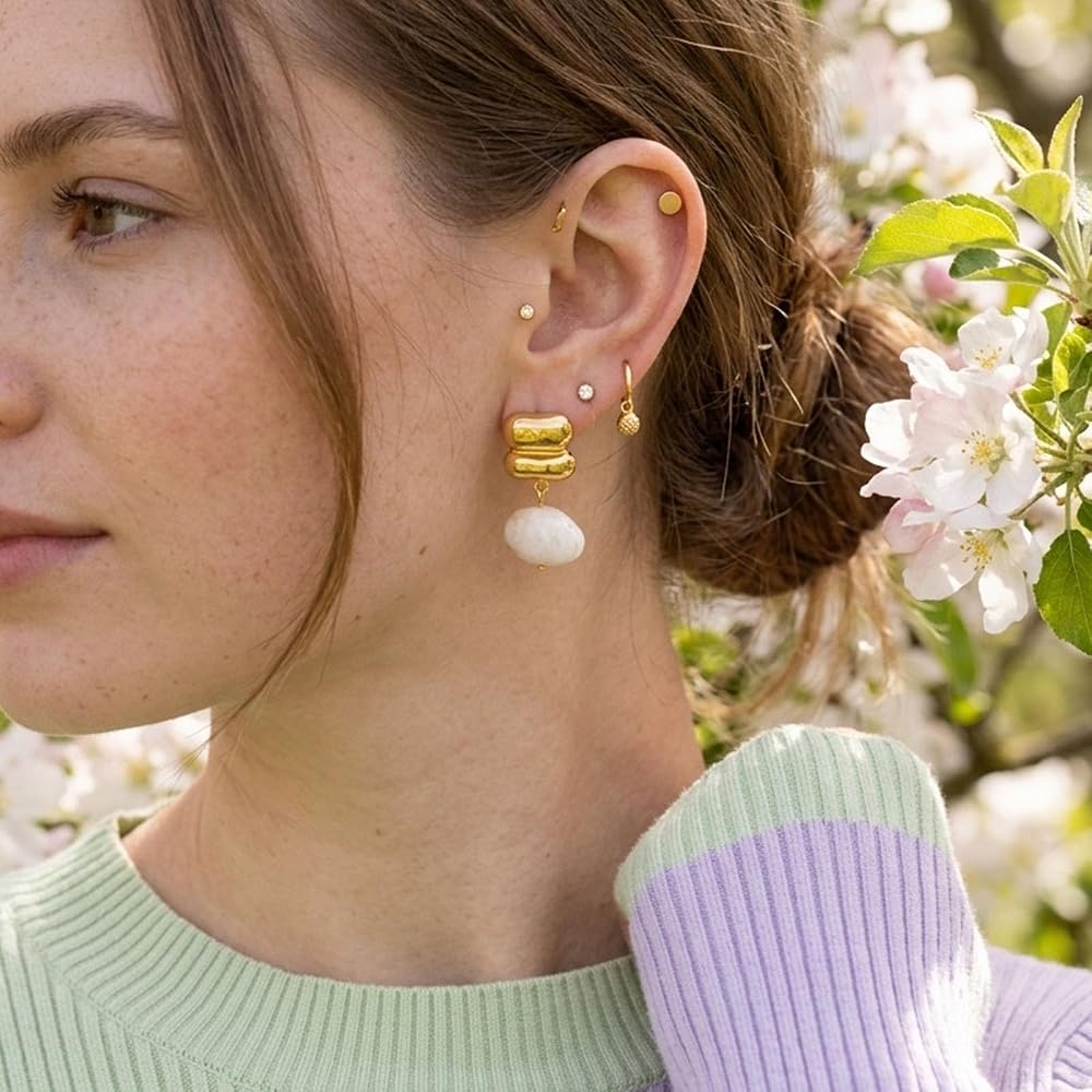 Pebble Earrings